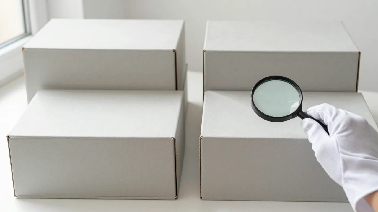 two closed archival folders, cotton gloves, magnifying glass supporting cheng chinese surname